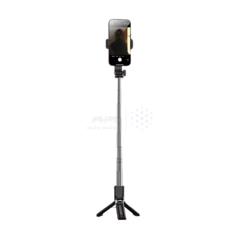 مونوپاد و سه‌پایه نگهدارنده گوشی موبایل Yesido مدل SF22 ، ریموت‌دار، ارتفاع 74 سانتی‌متر - رنگ مشکی - تصویر 7