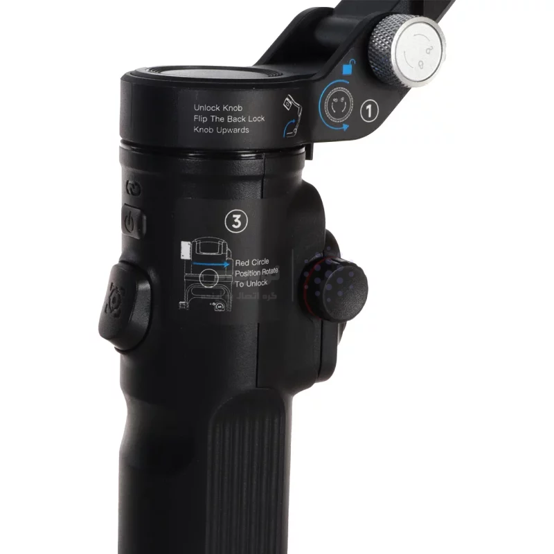 گیمبایل استبیلایزر VIPLATINA مدل VF22 - مشکی (گارانتی 18 ماه تعویض نیکان همراه) - تصویر 5