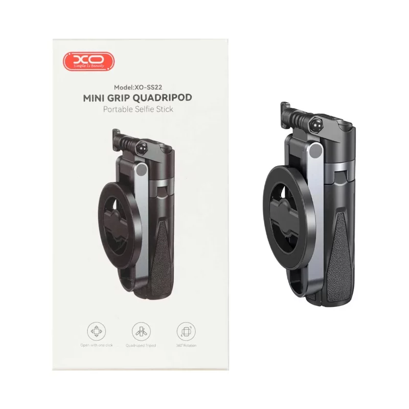 مونوپاد و نگهدارنده گوشی موبایل XO مدل XO-SS22 - مشکی - تصویر 2