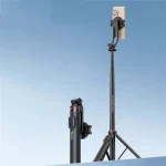 سه پایه و مونوپاد با سری مگنتی Yesido مدل SF24 ریموت دار با ارتفاع 130 سانتی و چرخش 360 - مشکی - تصویر 4