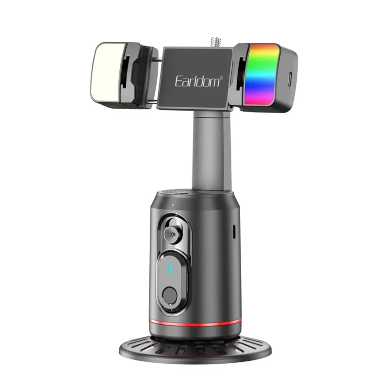 پایه نگهدارنده گوشی موبایل با قابلیت ردیابی سوژه Earldom مدل ET-ZP32 - مشکی - تصویر 2