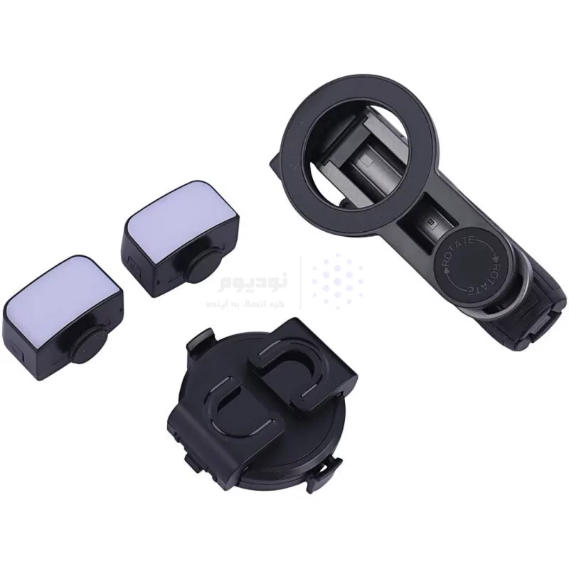پایه نگدارنده موبایل و مونوپاد XO مدل XO-SS24(LW) - مشکی - تصویر 5
