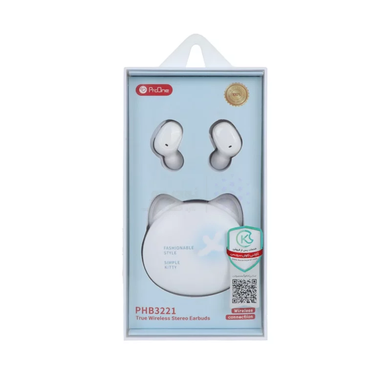ایرفون بی سیم ProOne مدل PHB3221 - سفید - تصویر 6