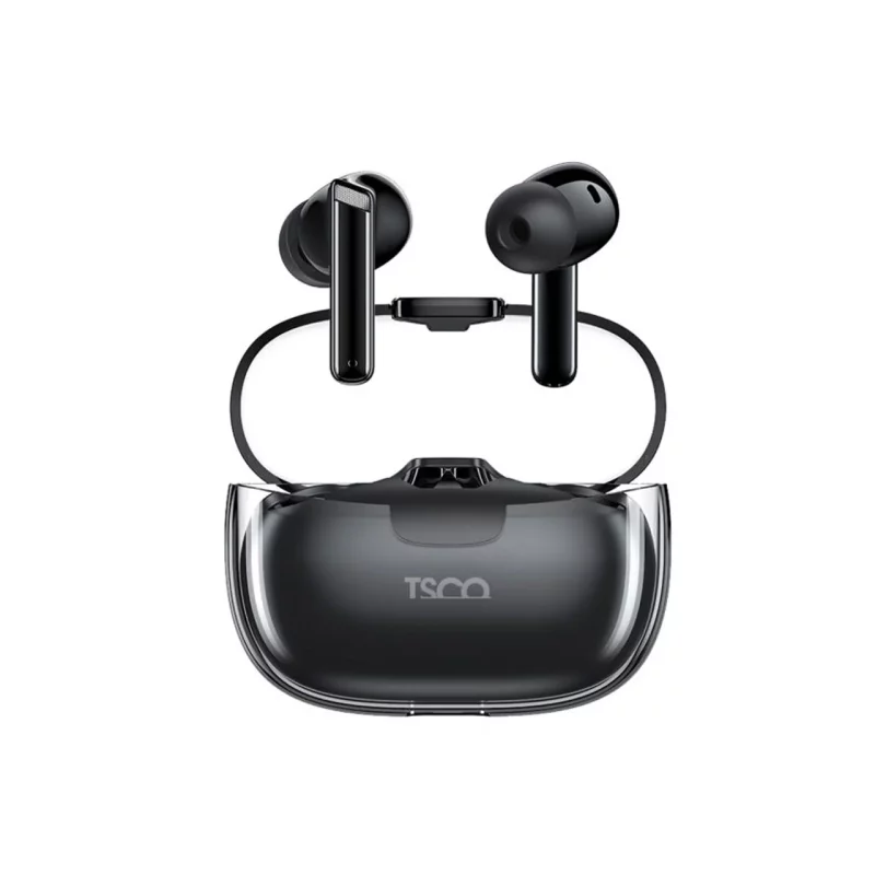 ایرفون بی سیم Tsco با قابلیت ANC/ENC مدل TH 6314 TWS - مشکی - تصویر 2