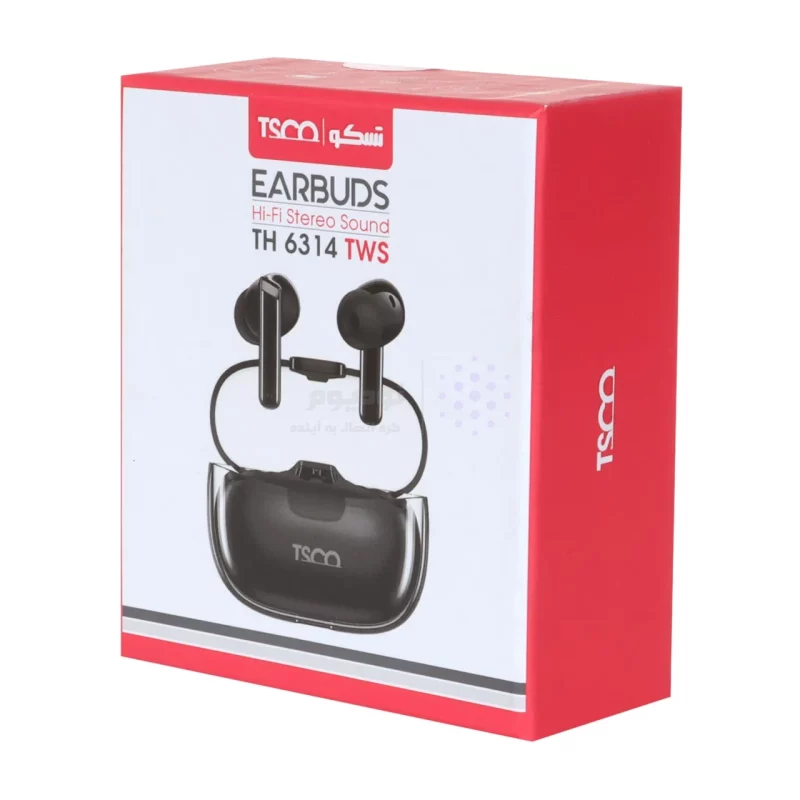 ایرفون بی سیم Tsco با قابلیت ANC/ENC مدل TH 6314 TWS - مشکی - تصویر 6