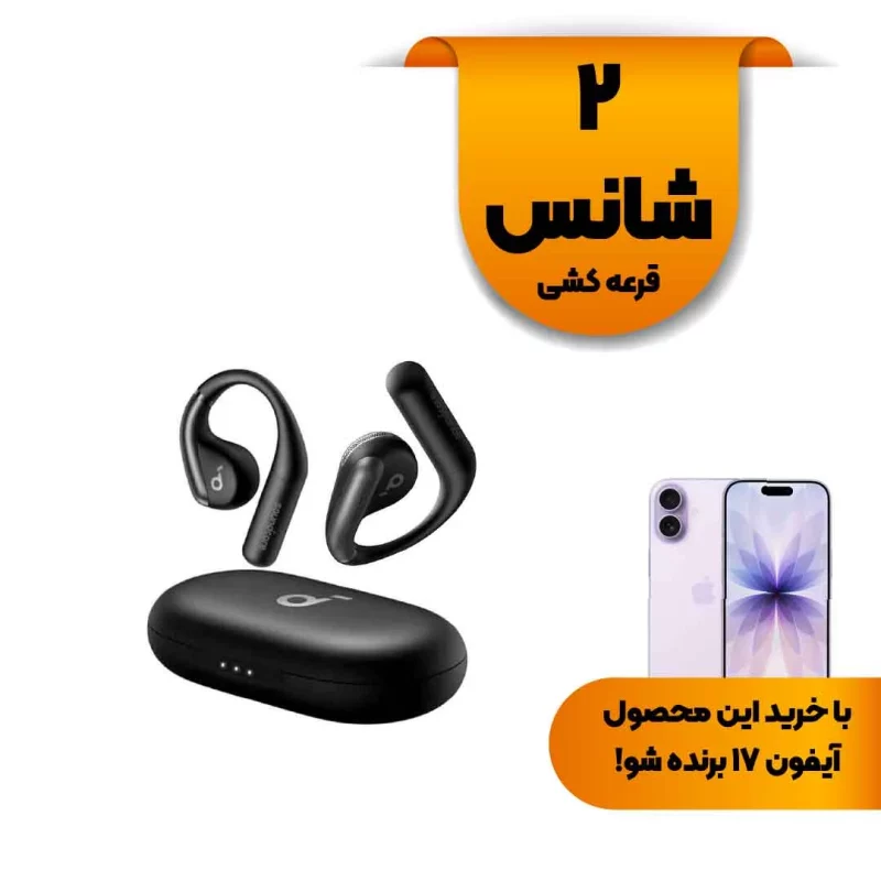 هندزفری بلوتوثی ANKER مدل AeroFit A3872H11 - مشکی (گارانتی 18ماهه حافظه طلایی ایستا) - تصویر 2