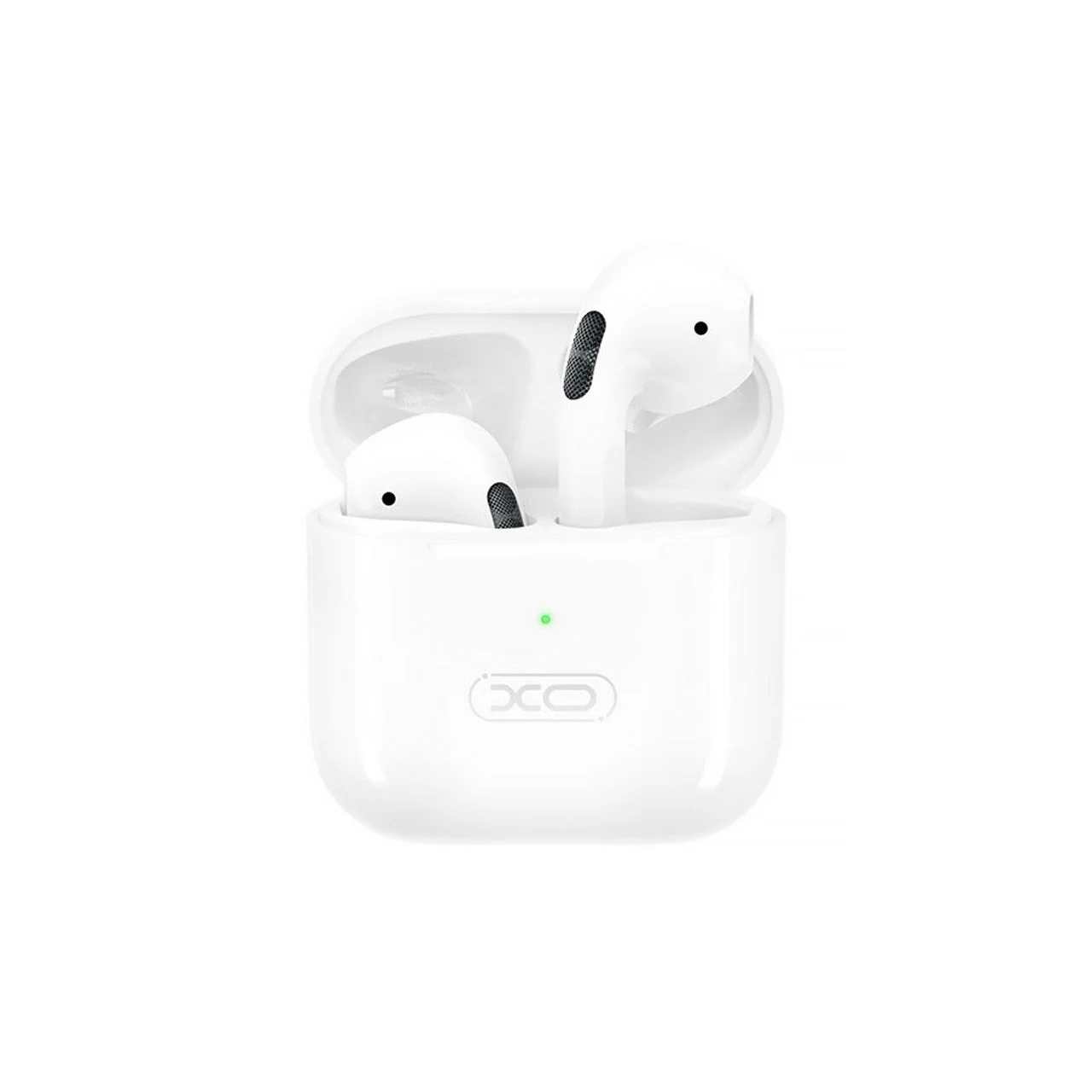 1593-1611180-1 ایرفون بی سیم XO باقابلیت وایرلس شارژ مدل X30 - سفید - تصویر 1