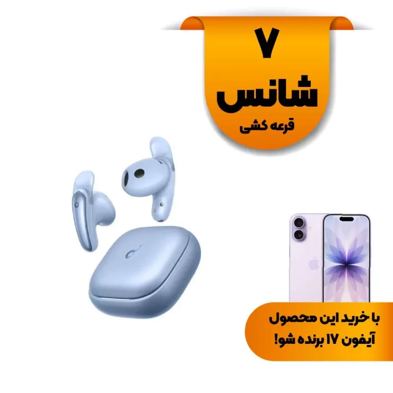 ایربادز بی سیم ANKER مدل Liberty Buds ANC D1200P31 - آبی (گارانتی 18 ماهه حافظه طلایی ایستا) - تصویر 2