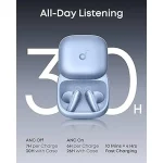 ایربادز بی سیم ANKER مدل Liberty Buds ANC D1200P31 - آبی (گارانتی 18 ماهه حافظه طلایی ایستا) - تصویر 4