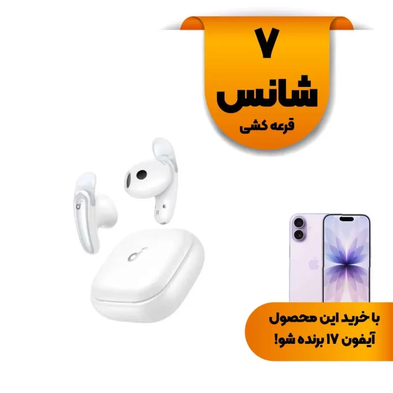 ایربادز بی سیم ANKER مدل Liberty Buds ANC D1200P21 - سفید (گارانتی 18 ماهه حافظه طلایی ایستا) - تصویر 2