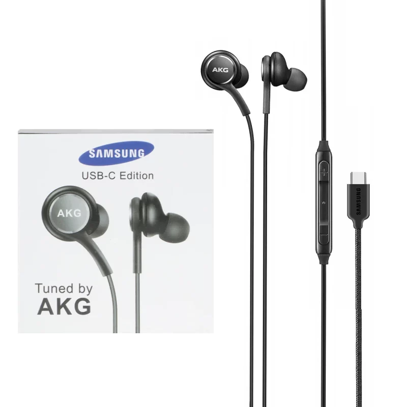 هندزفری با سیم با پورت Samsung Type-C مدل AKG - مشکی - DST (گارانتی شش ماهه) - تصویر 2