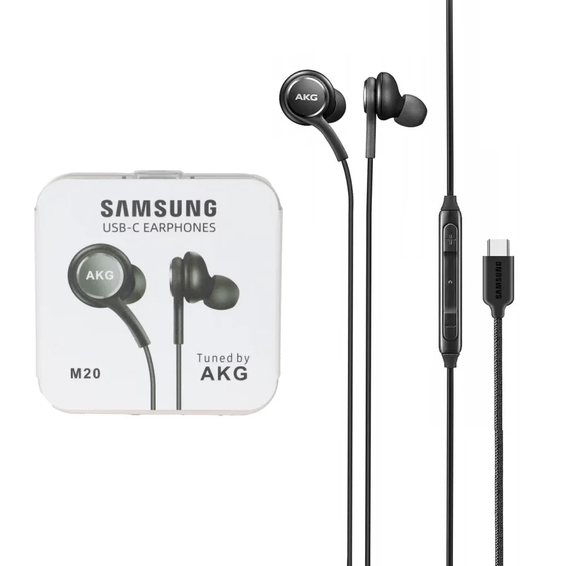 هندزفری با سیم با پورت Type-C سامسونگ مدل M20 AKG - مشکی - DST (گارانتی شش ماهه) - تصویر 2