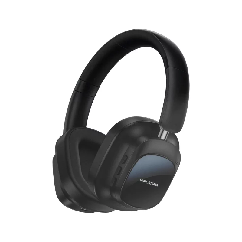 هدفون بی سیم VIPLATINA مدل HP20 ANC+ENC - مشکی (گارانتی 18 ماه تعویض نیکان همراه) - تصویر 2