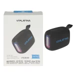 اسپیکر بی سیم VIPLATINA مدل VSW08 - مشکی (گارانتی 18 ماه تعویض نیکان همراه)