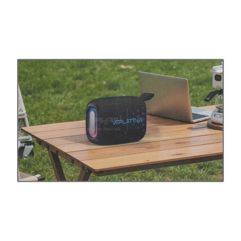 اسپیکر بی سیم VIPLATINA مدل VSW08 - مشکی (گارانتی 18 ماه تعویض نیکان همراه) - تصویر 4