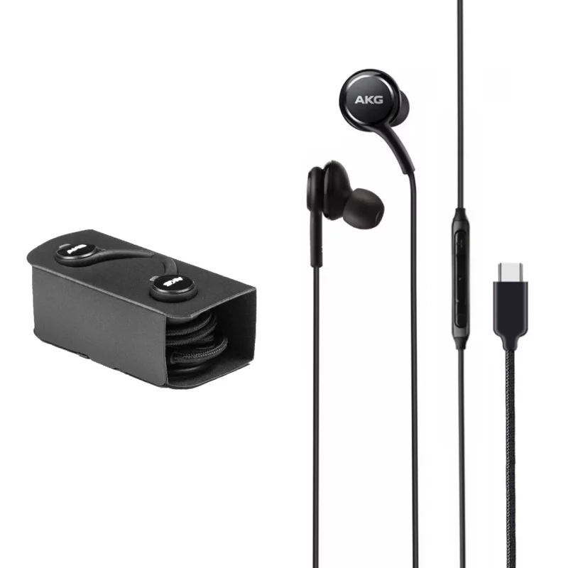 هندزفری با سیم با پورت Type-C سامسونگ AKG مدل GH59 - مشکی - تصویر 2