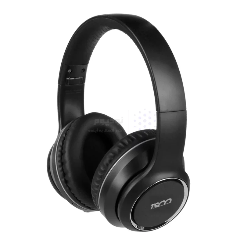 هدفون بی سیم TSCO مدل TH 5376 - مشکی - تصویر 4