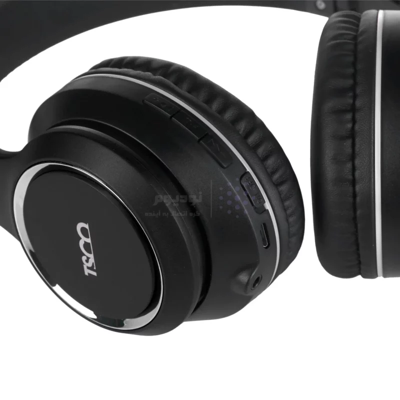 هدفون بی سیم TSCO مدل TH 5376 - مشکی - تصویر 6
