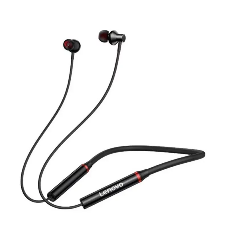 هندزفری گردنی Lenovo مدل HE05X - مشکی - تصویر 2