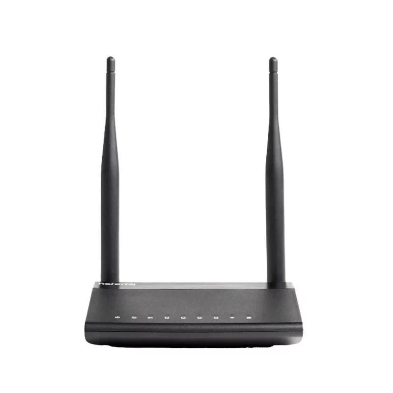 (گارانتی 3 ساله آونگ) - Neterbit NSL-122 Wireless N300 ADSL2 + Modem مشکی - مودم - تصویر 2