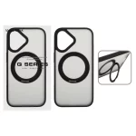 قاب اورجینال Magic Mask استند چرخشی Magsafe مدل Apple iPhone 16 - مشکی (پک دار)