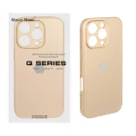 قاب اورجینال PVD ضدخش Magic Mask مدل Apple iPhone 16 Pro - طلایی (پک دار)