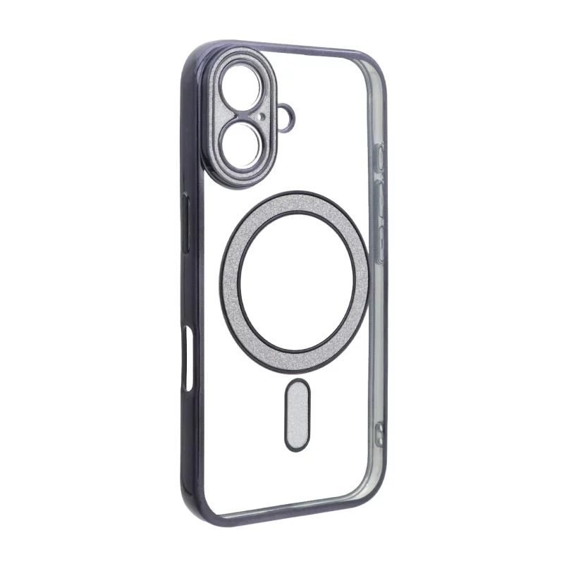 قاب الکترواستاتیک Magsafe اکلیلی Apple iPhone 16 - مشکی - تصویر 2