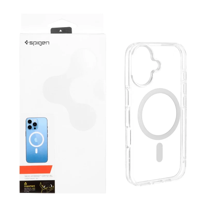 قاب Spigen اورجینال شفاف NEO HYBRID Magsafe مدل Apple iPhone 16 (پک دار) - تصویر 2