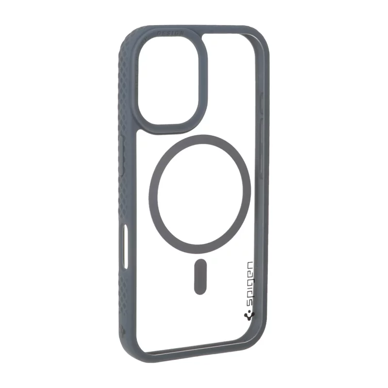 قاب Spigen شفاف Better By Design MagSafe مدل Apple iPhone 16 - خاکستری - تصویر 2