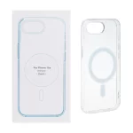 قاب شفاف Apple iPhone 16e با قابلیت شارژ MagSafe (پک دار)