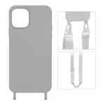 قاب CrossBody با بند لندیار Apple iPhone 11 Pro - طوسی