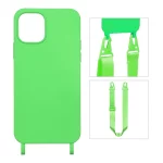 قاب CrossBody با بند لندیار Apple iPhone 11 Pro - سبز فسفری