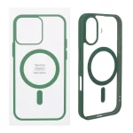 قاب شفاف Apple iPhone 16 با قابلیت شارژ MagSafe - سبز تیره (پک دار)