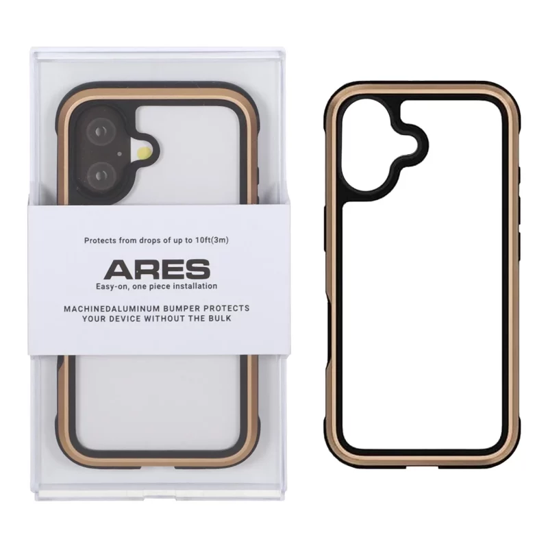 قاب Original KDoo ARES مدل Apple iPhone 16 - طلایی (پک دار) - NTC - تصویر 2