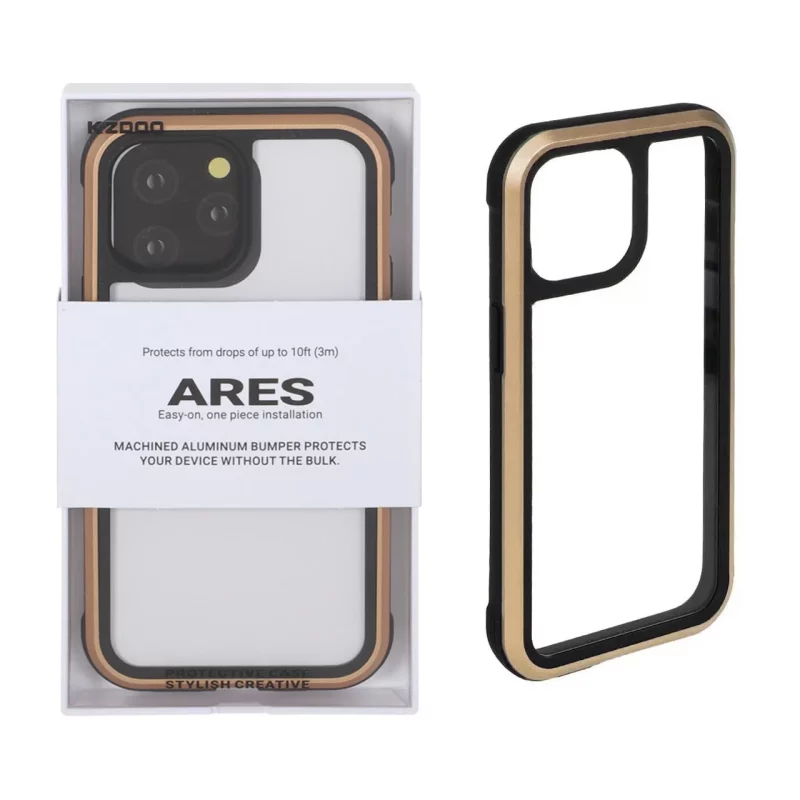 قاب Original KDoo ARES مدل Apple iPhone 13 Pro Max - طلایی (پک دار) - NTC - تصویر 2