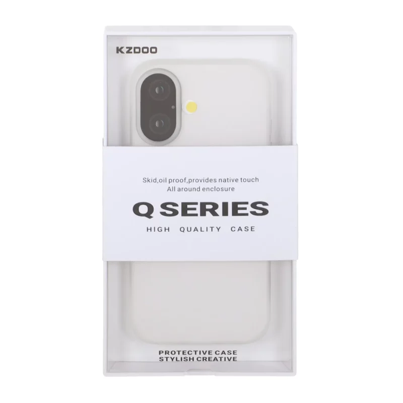 قاب Original KDoo Q Series مدل Apple iPhone 16 - سفید (پک دار) - NTC - تصویر 2