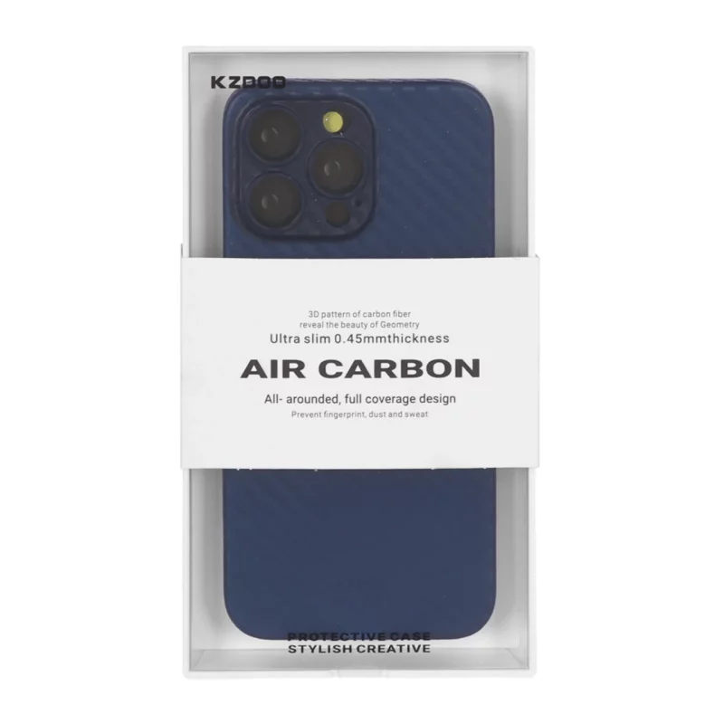قاب محافظ لنزدار Original KDoo Air Carbon مدل Apple iPhone 15 Pro Max - سرمه ای ( پک دار) - NTC - تصویر 2