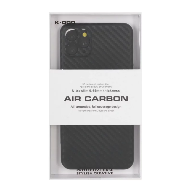 قاب محافظ لنزدار Original KDoo Air Carbon مدل Apple iPhone 11 Pro Max - مشکی ( پک دار) - NTC - تصویر 2