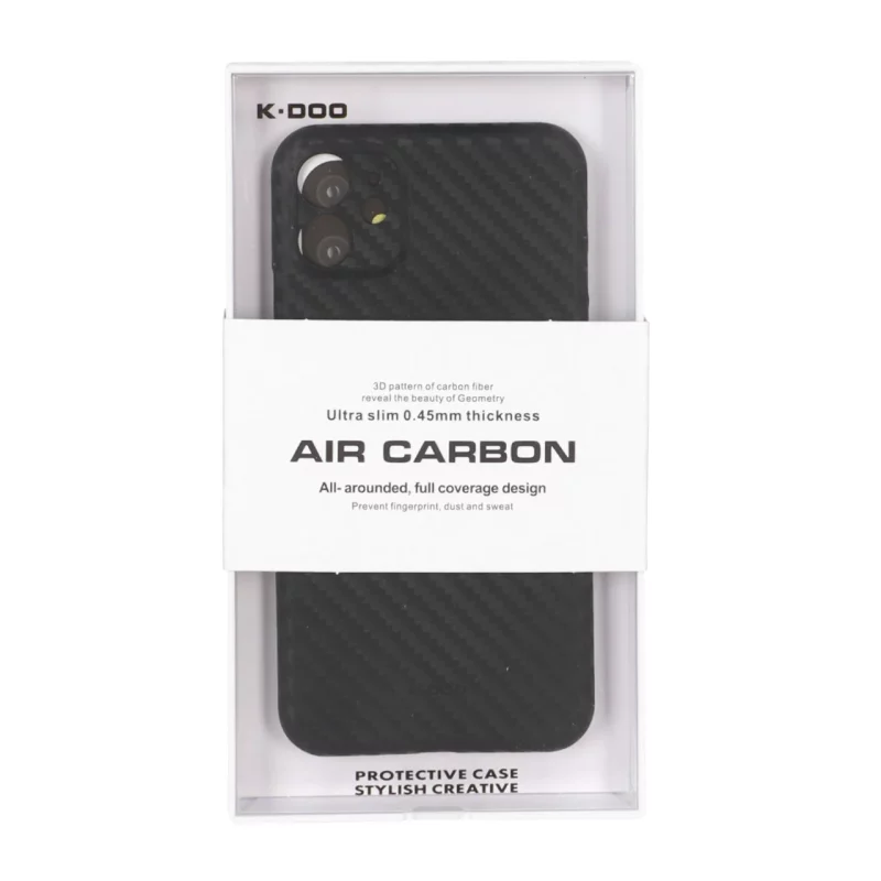 قاب محافظ لنزدار Original KDoo Air Carbon مدل Apple iPhone 11 - مشکی ( پک دار) - NTC - تصویر 2