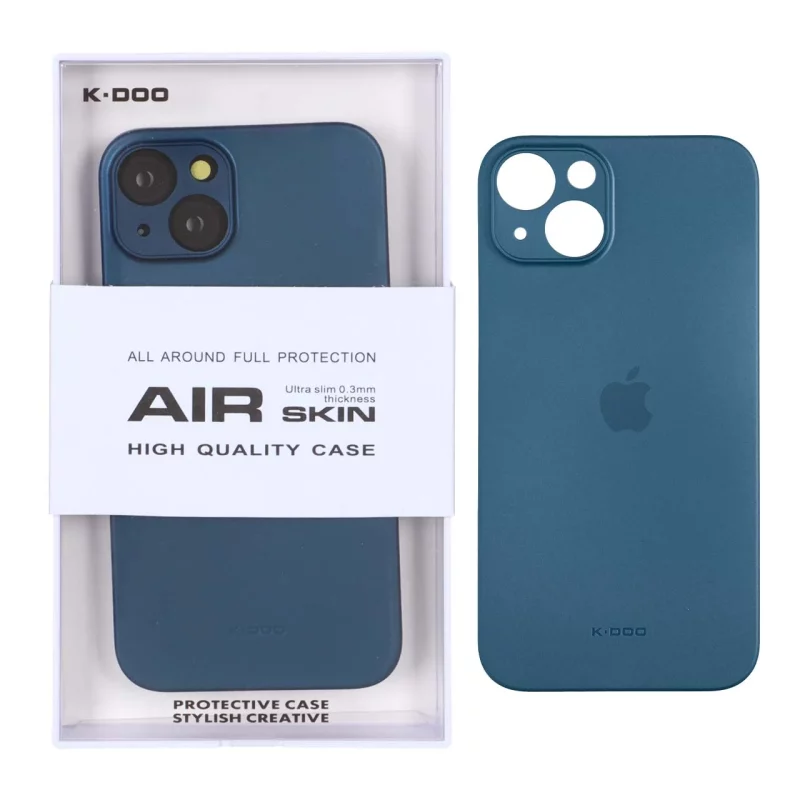 قاب Original KDoo Air Skin مدل Apple iPhone 13 / iPhone 14 - سرمه ای (پک دار) - NTC - تصویر 2