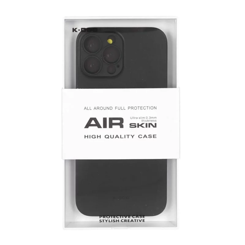قاب Original KDoo Air Skin مدل Apple iPhone 13 Pro Max - مشکی (پک دار) - NTC - تصویر 2