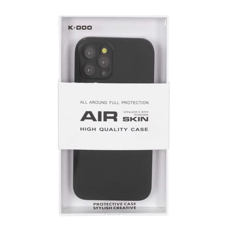 قاب Original KDoo Air Skin مدل Apple iPhone 12 Pro - مشکی (پک دار) - NTC - تصویر 2
