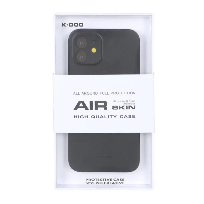 قاب Original KDoo Air Skin مدل Apple iPhone 12 - مشکی (پک دار) - NTC - تصویر 2