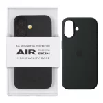 قاب Original KDoo Air Skin مدل Apple iPhone 16 - مشکی (پک دار) - NTC