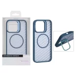قاب اورجینال Yotoo مات MagSafe استندشو Apple iPhone 15 Pro Max - سرمه ای (پک دار) - NTC