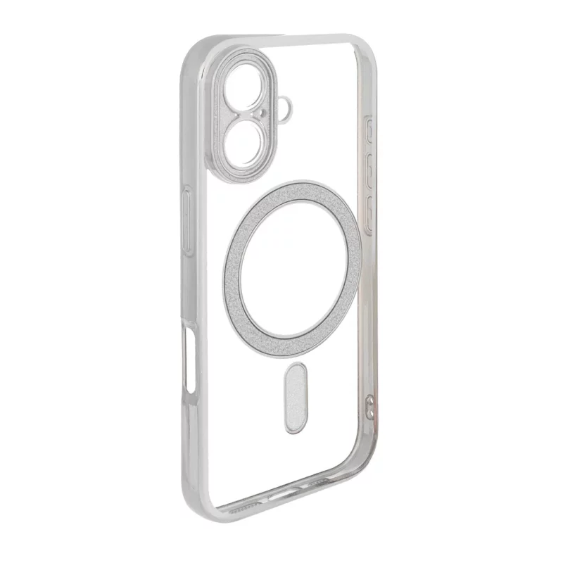 قاب الکترواستاتیک Magsafe اکلیلی Apple iPhone 17 - نقره ای - تصویر 2