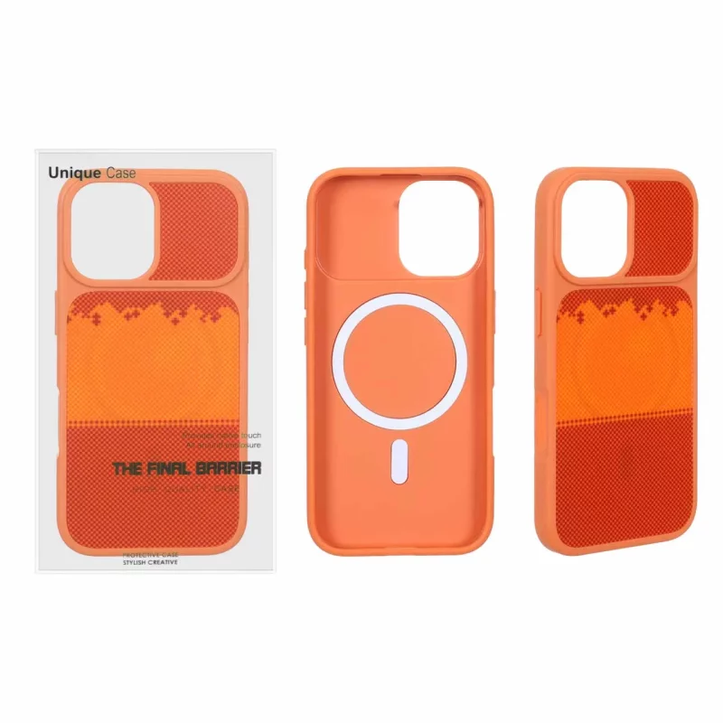 قاب اورجینال Unique Case شطرنجی MagSafe مدل Apple iPhone 17 - طرح 1 - تصویر 2