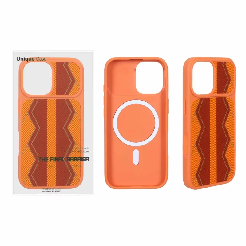 قاب اورجینال Unique Case شطرنجی MagSafe مدل Apple iPhone 17 - طرح 5 - تصویر 2