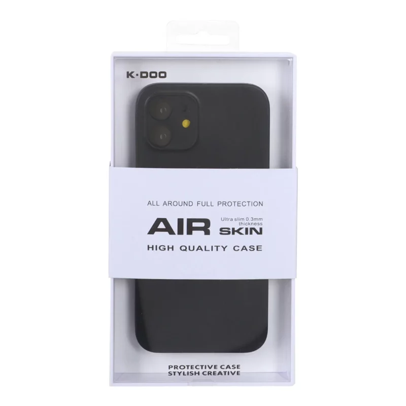 قاب Original KDoo Air Skin مدل Apple iPhone 12 - مشکی (پک دار) - NTC - تصویر 2