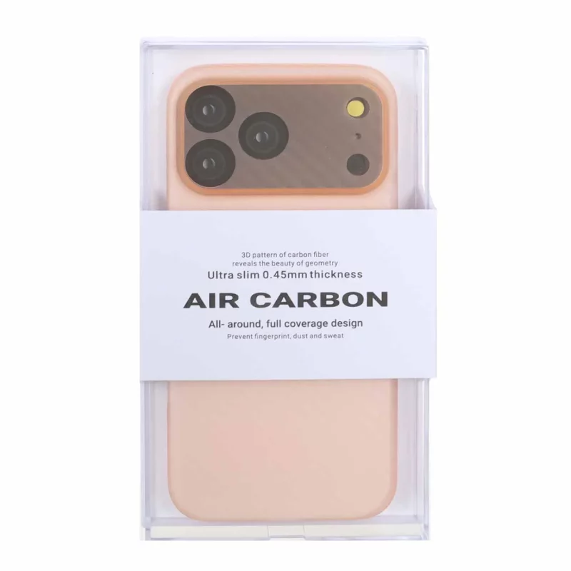 قاب محافظ لنزدار Original KDoo Air Carbon مدل Apple iPhone 17 Pro Max - نارنجی ( پک دار) - NTC - تصویر 2